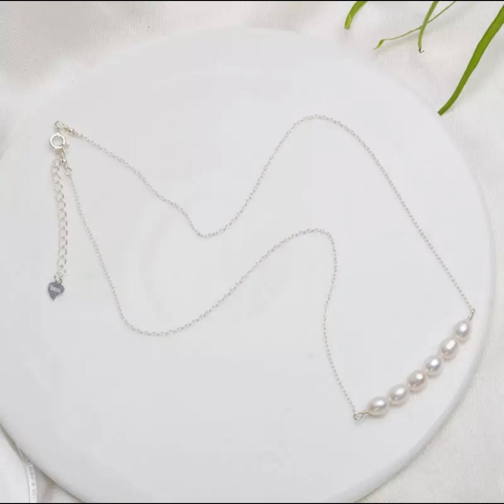 Genuine Freshwater Pearl | 925 Sterling Si… - Picture 3 of 10